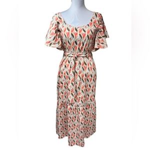 NWT Sim & Sam Maxi Dress 3 Tiered Pullover Sweetheart Neckline Ruffle Sleeve XS